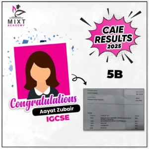 1:1 tutoring 77 Ayat Zubair result