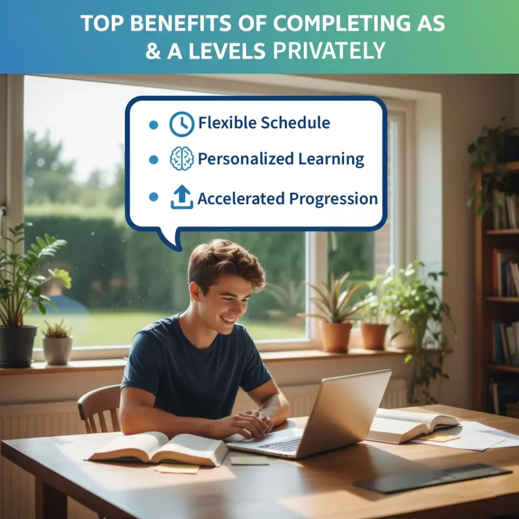 Benefits of Studying AS and A Levels Privately