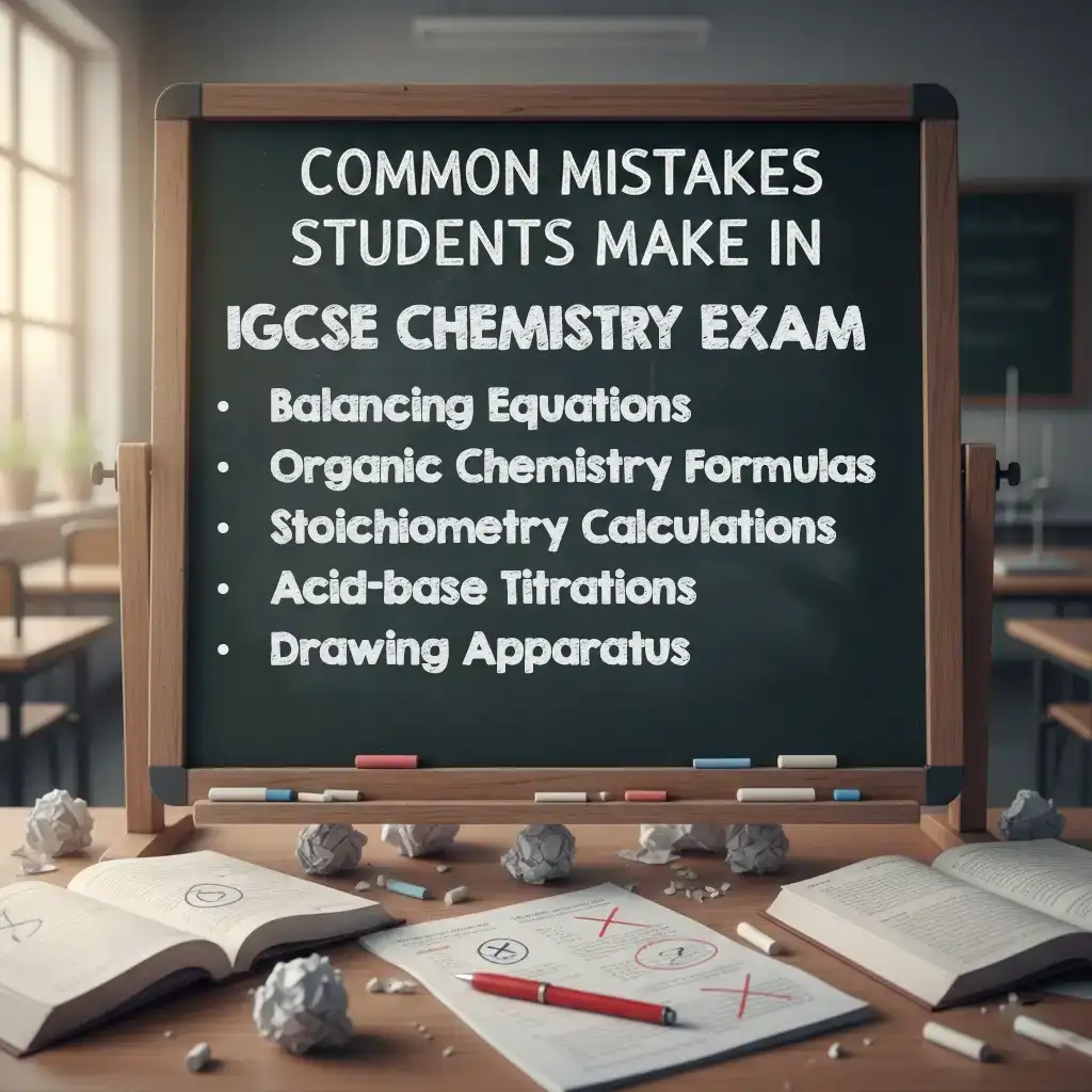 Common Mistakes Students Make in the IGCSE Chemistry Exam