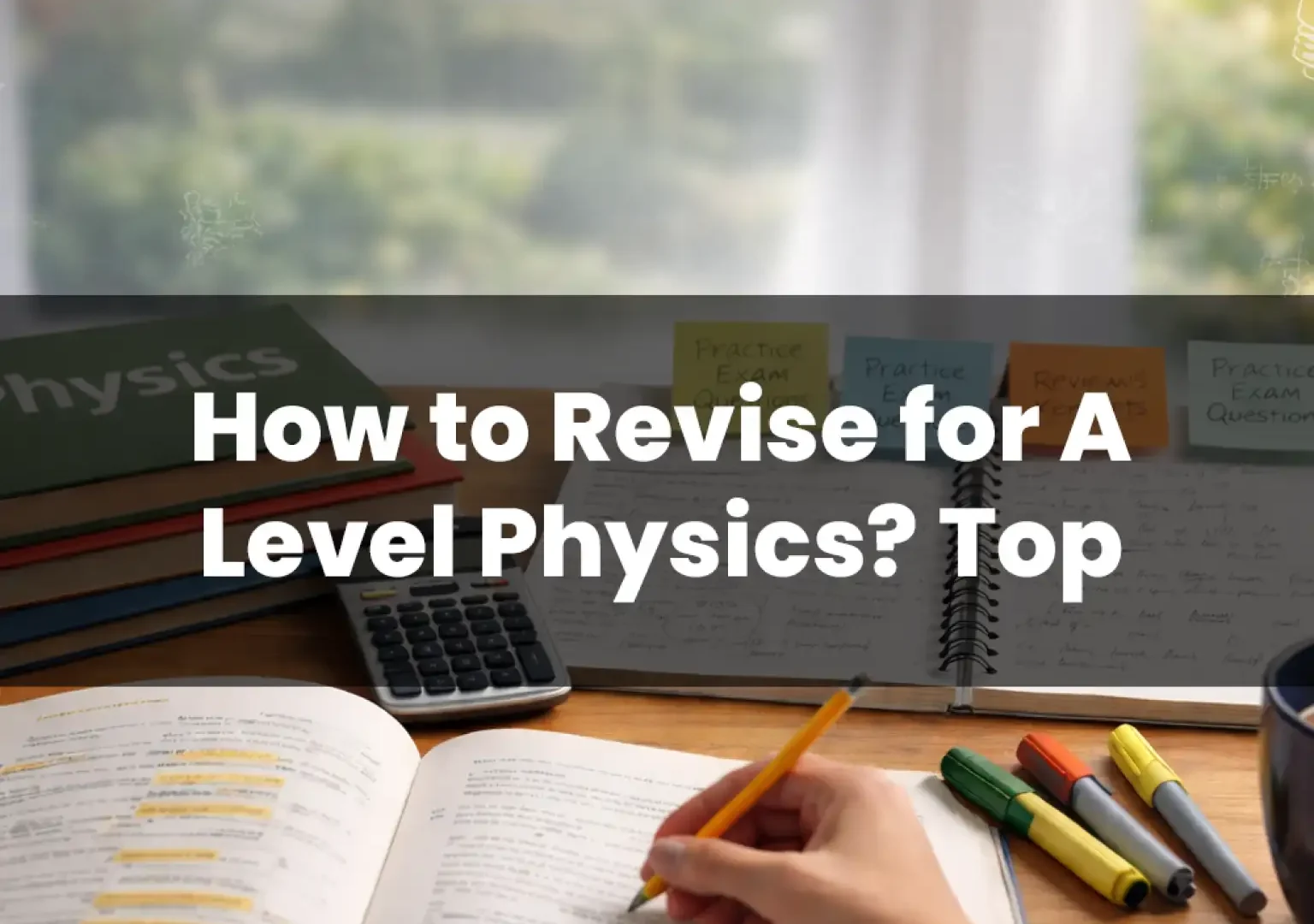 How to Revise for A Level Physics? Top Tips
