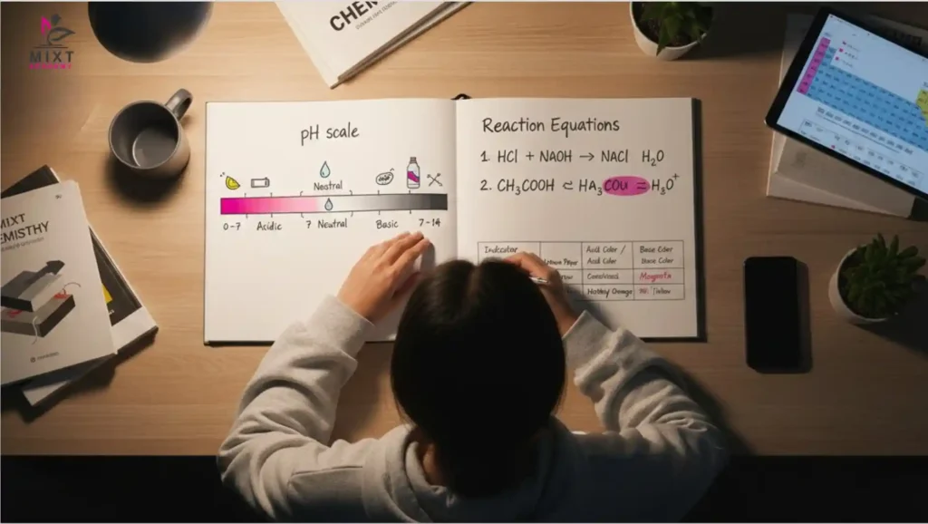 IGCSE acids bases and salts exam revision practice