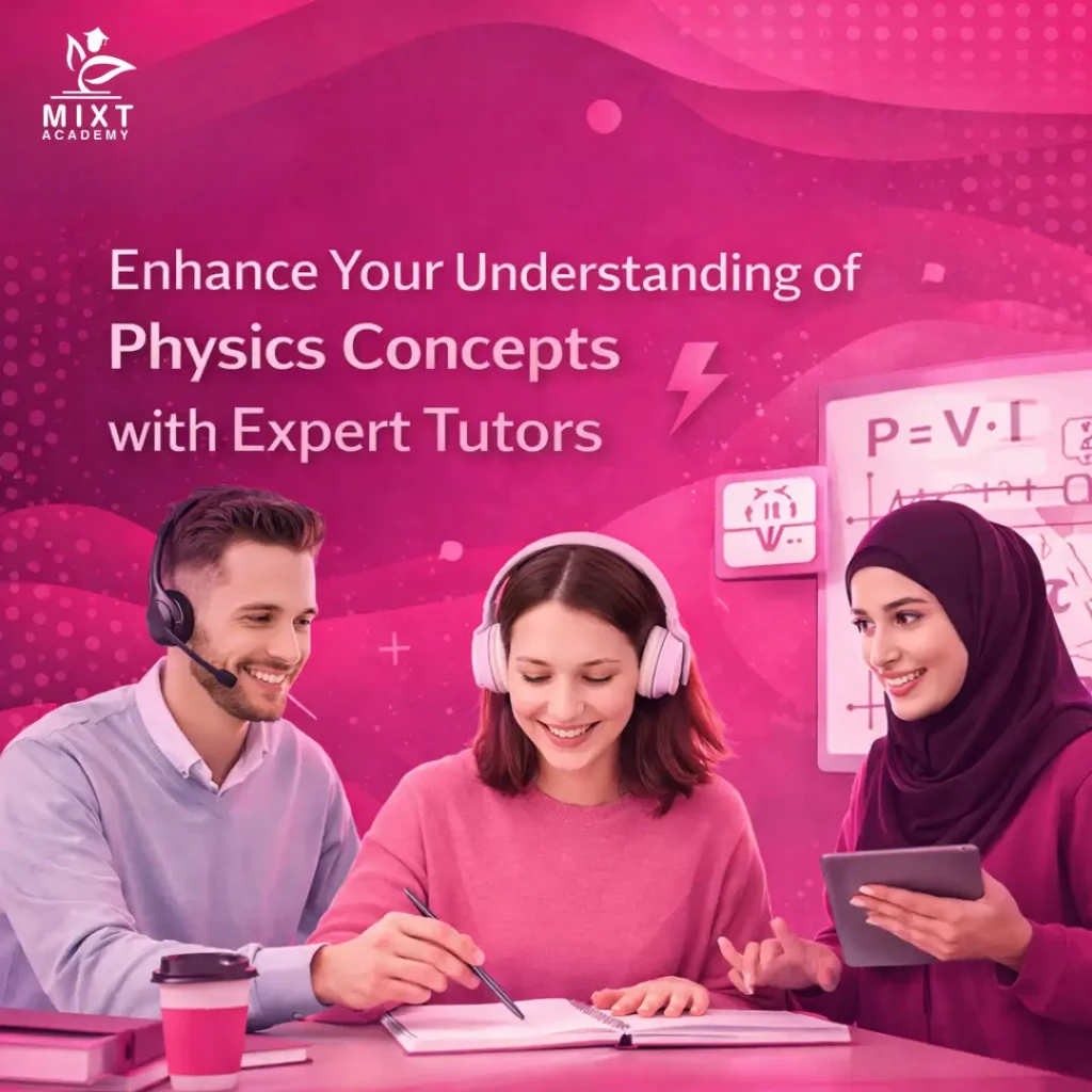 Expert tutors helping students improve physics understanding through interactive online learning