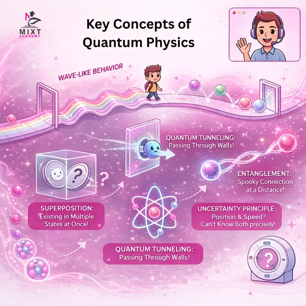 Key concepts of Quantum Physics