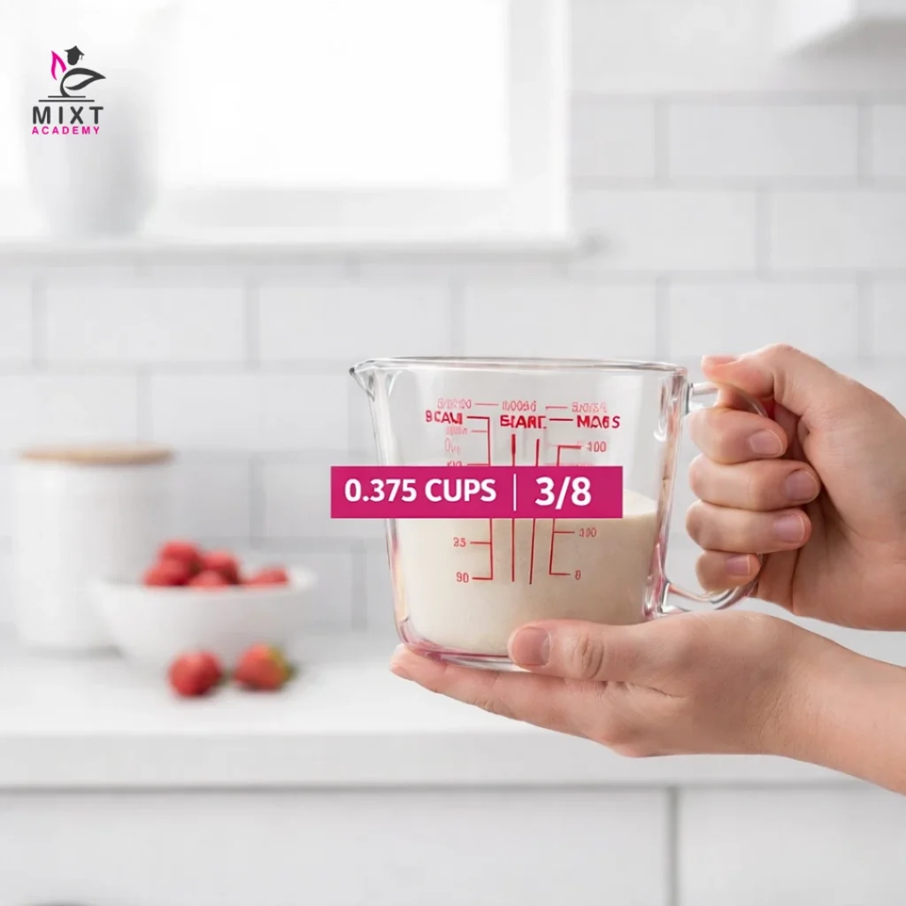 375 as a fraction in cups measurement