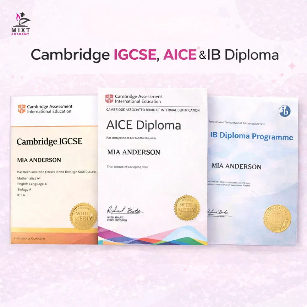 International Baccalaureate vs Cambridge AICE diplomas comparison