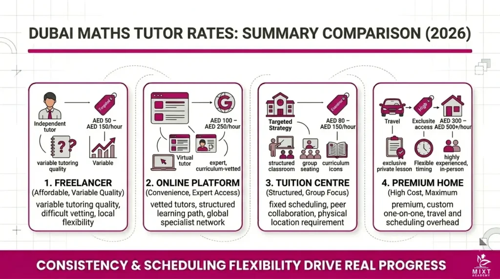 Maths Tutor Rates in Dubai