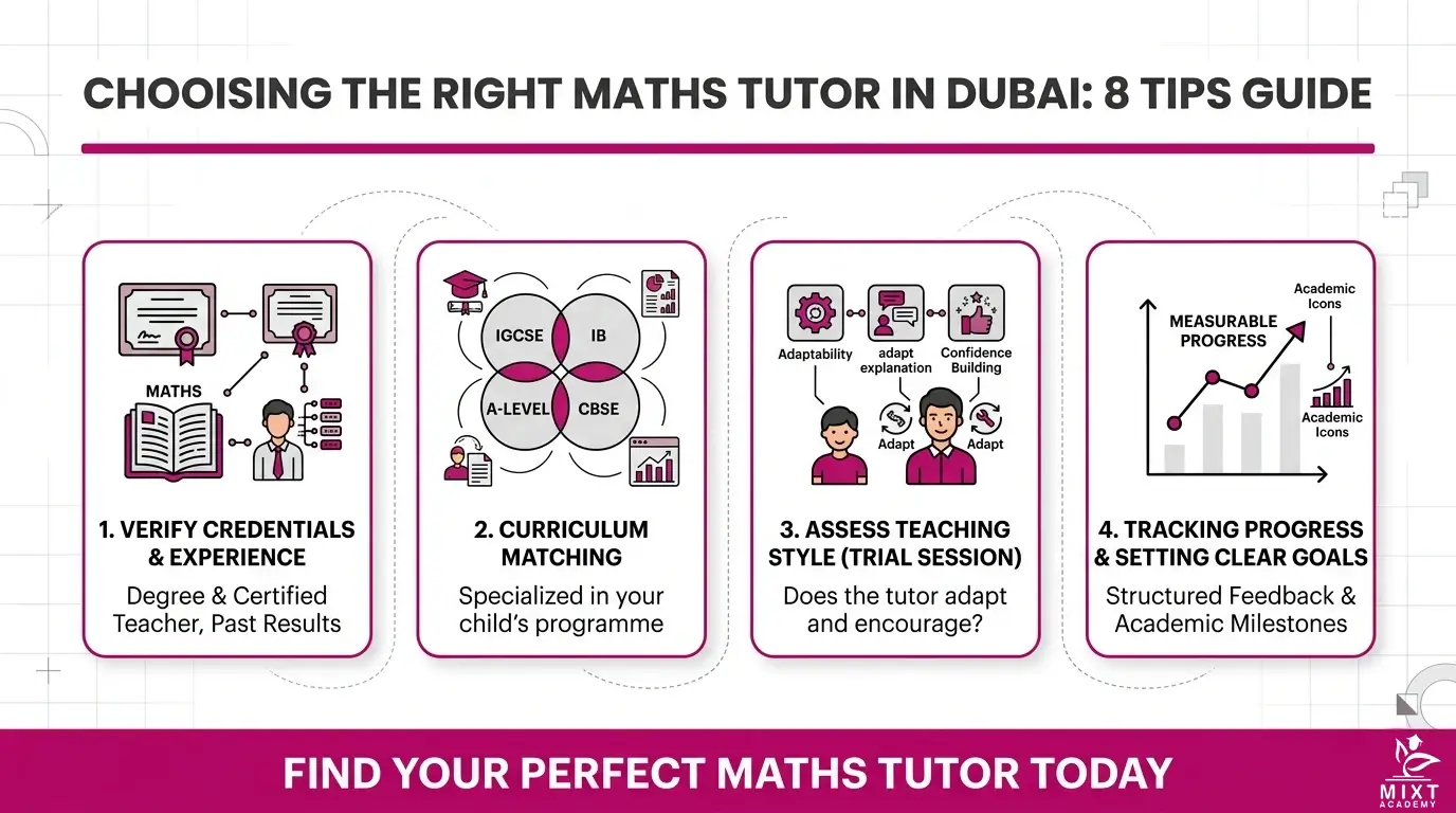 How to Choose the Right Maths Tutor in Dubai