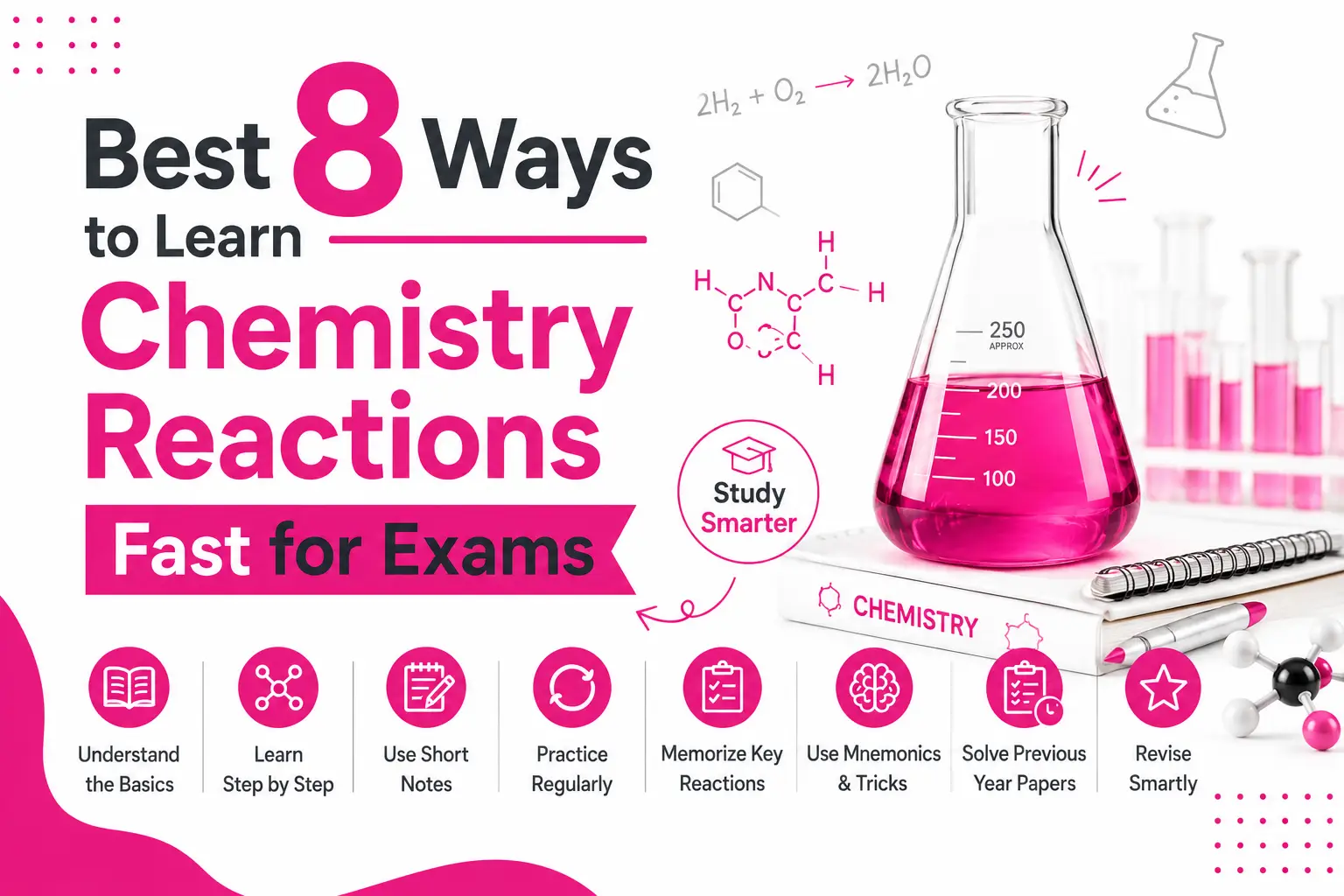 8 Tips to Learn Chemistry Reactions Quickly for Exams Dubai