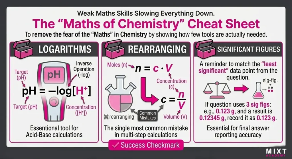 Weak Maths Skills Slowing Everything Down cheat sheet 