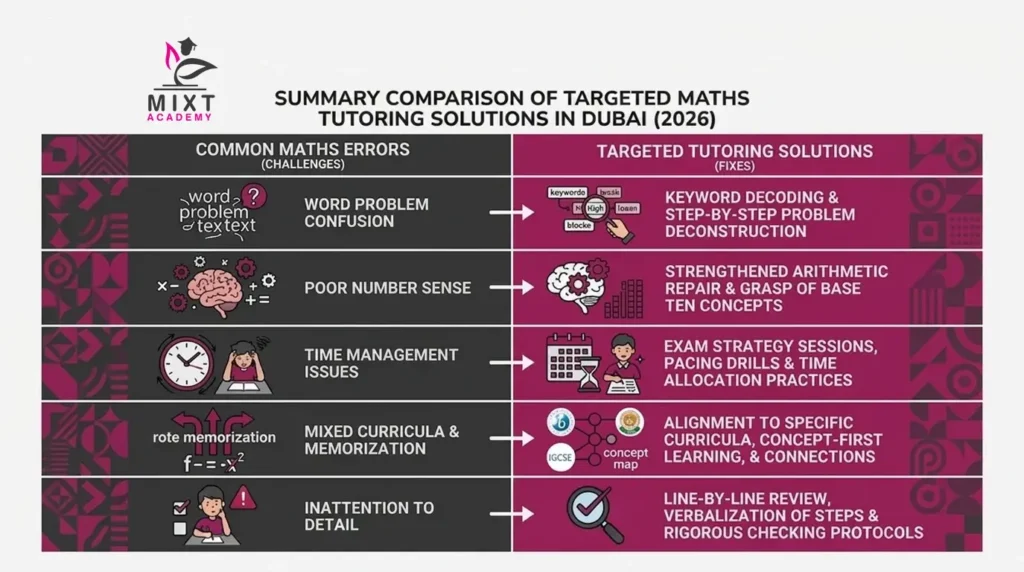 Expert Maths Tutors Help Dubai Students Fix These Errors