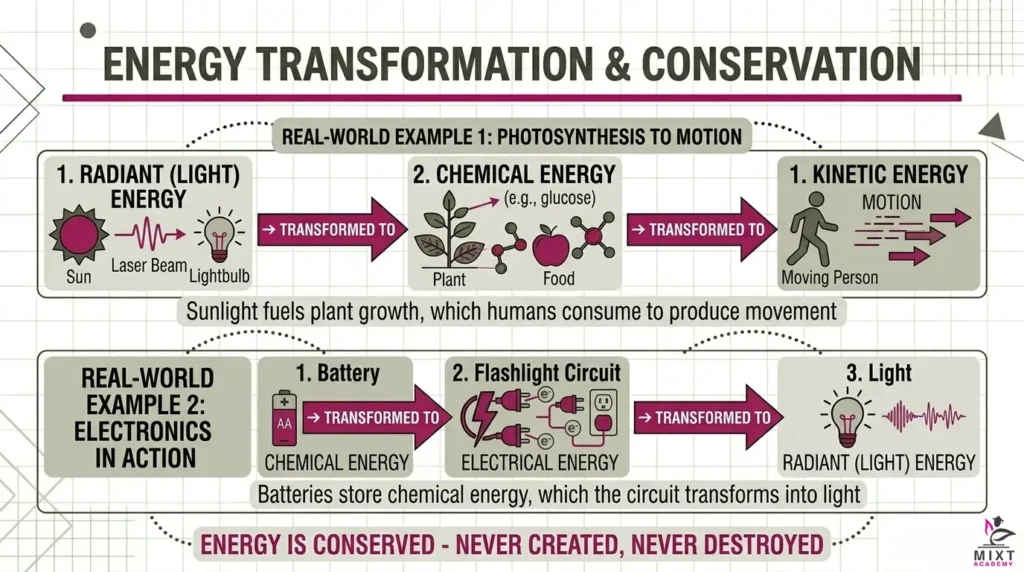Energy Transformation in Daily Life
