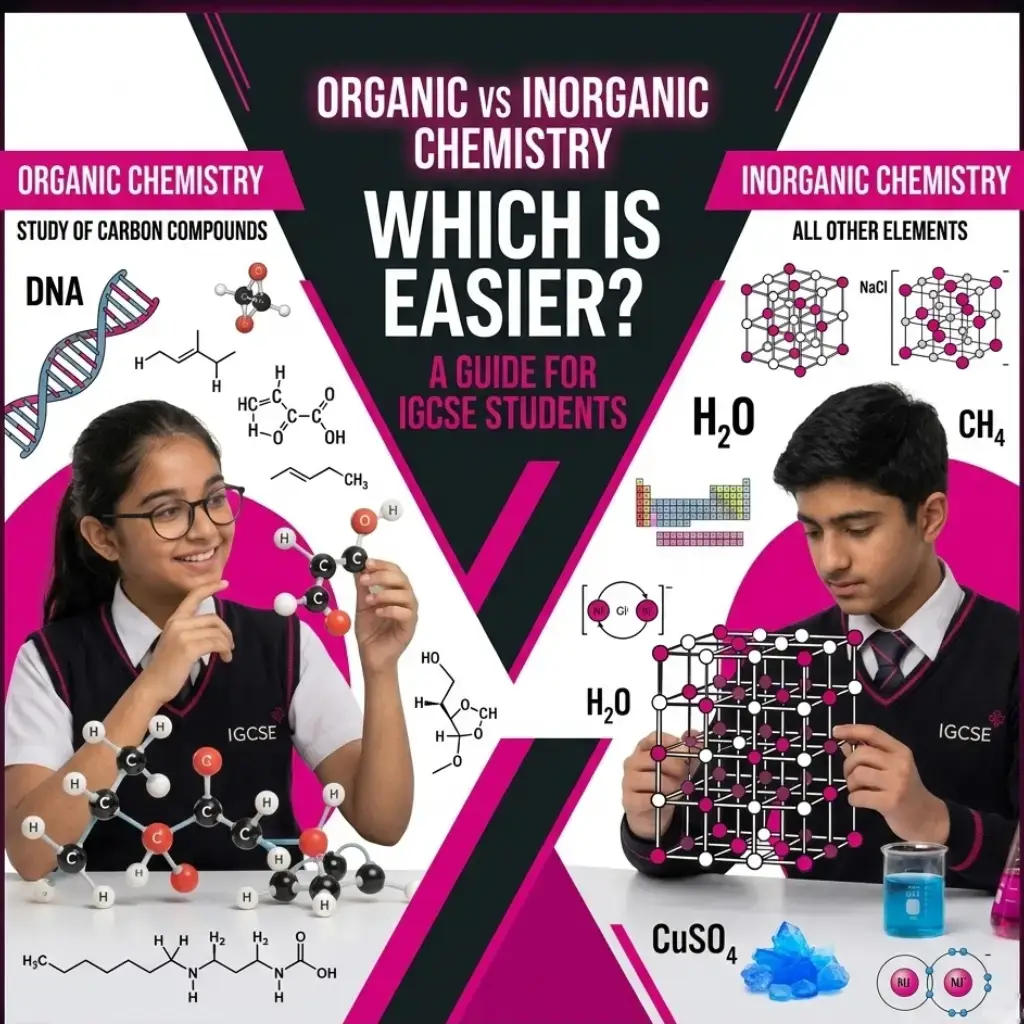 Organic vs Inorganic Chemistry: Which Is Easier for IGCSE Students?