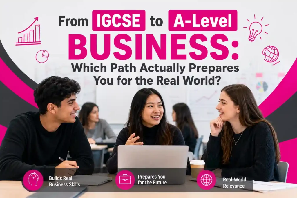 Does IGCSE Business Prepare You Well for A-Level?
Ready to Decide & Actually Succeed in Business Studies?
