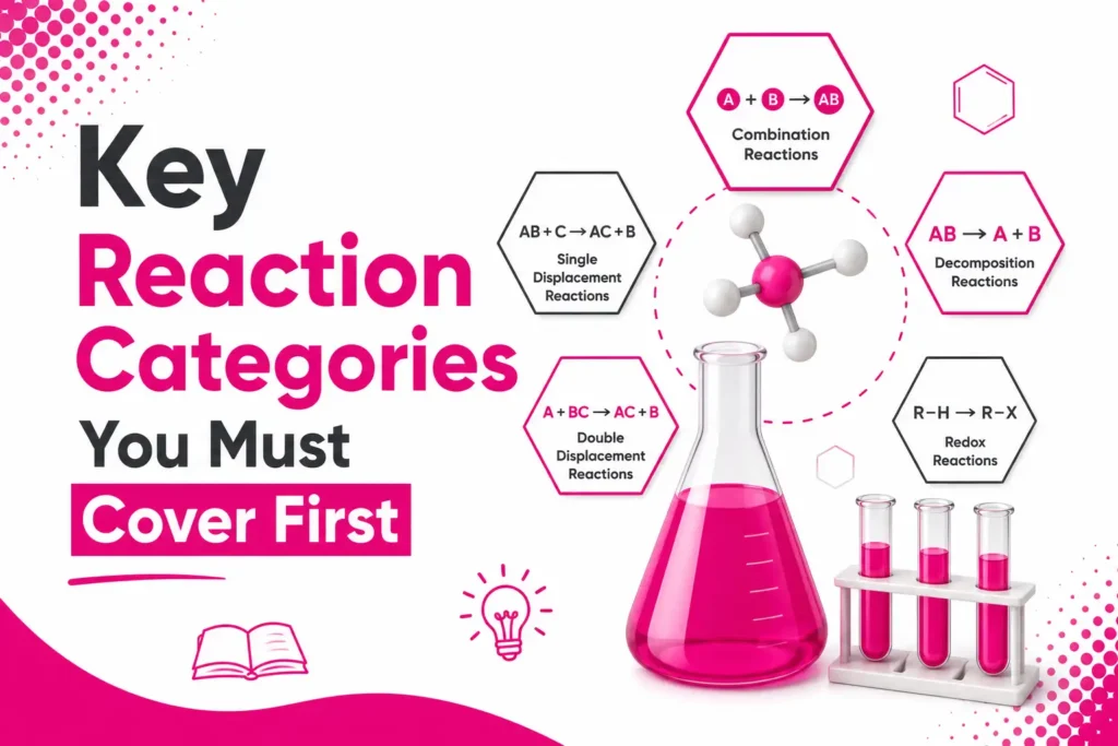Key Reaction Categories You Must Cover First
