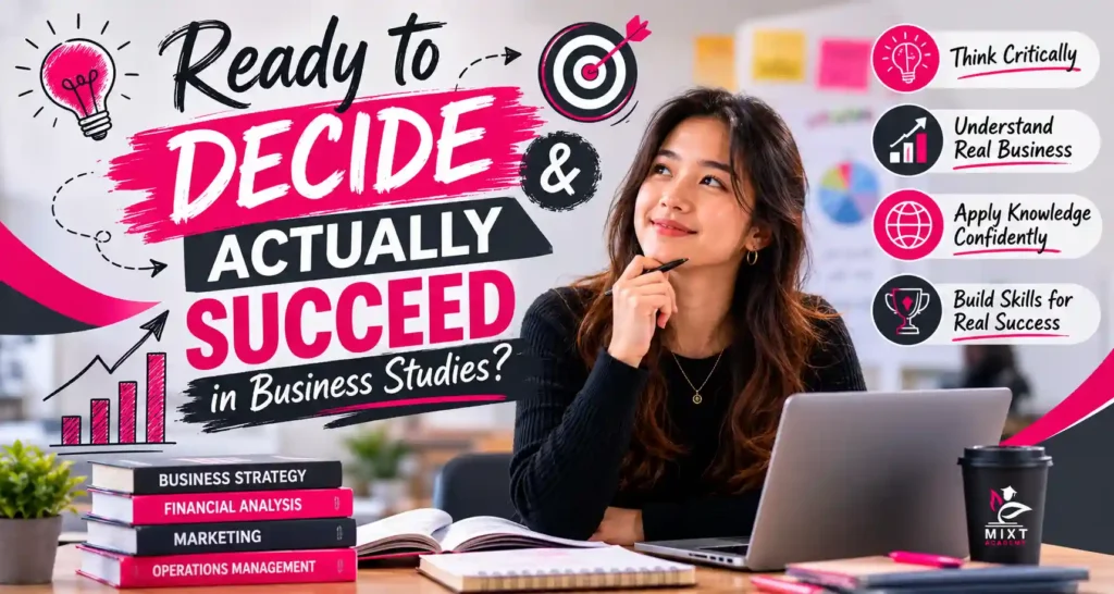 IGCSE vs A level Business Studies: Building the Foundations ready to decide actually succeed in business studies