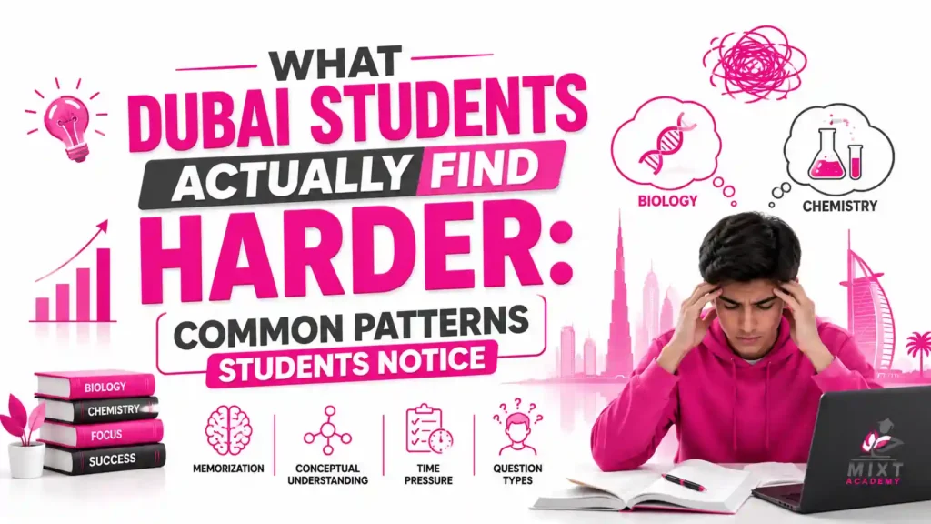 What Dubai Students Actually Find Harder: Common Patterns Students Notice