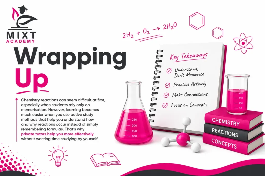 Difficulty During Memorising Chemistry Reactions wraaping up