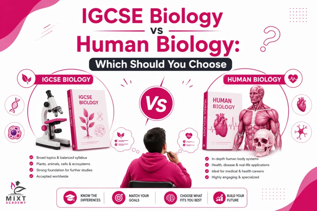 IGCSE Biology vs Human Biology: Which Should You Choose